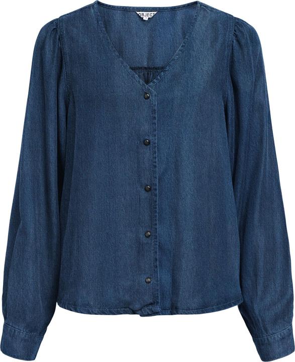 Produktbild Object Geknöpftes V-Ausschnitt Bluse (L)