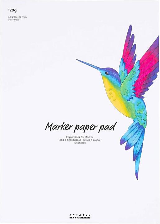 Actual product image Creativ Company Craft Kit - Marker pad A3 30 sheets (221133) (120 g/m², 30 x)