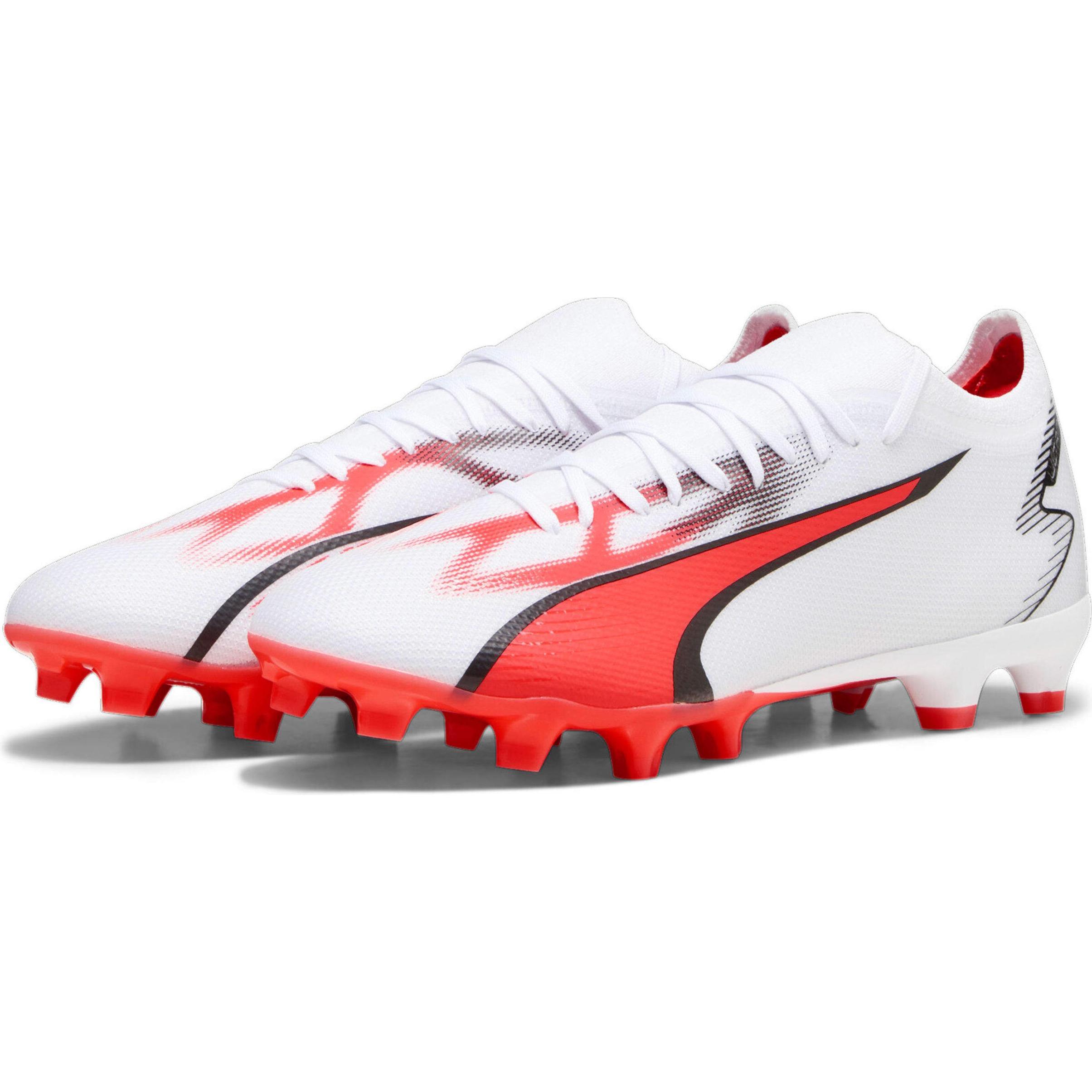 Puma, Herren, Fussballschuhe, Ultra Match Fg/Ag (46), Weiss