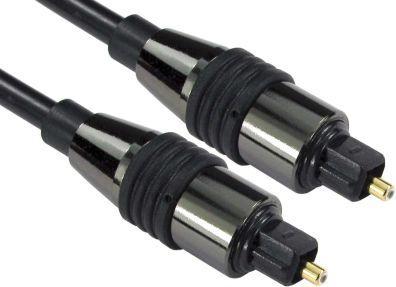 Image du produit RS PRO Câble audio optique, 15m, Toslink/ Toslink (15 m, Câble Toslink)