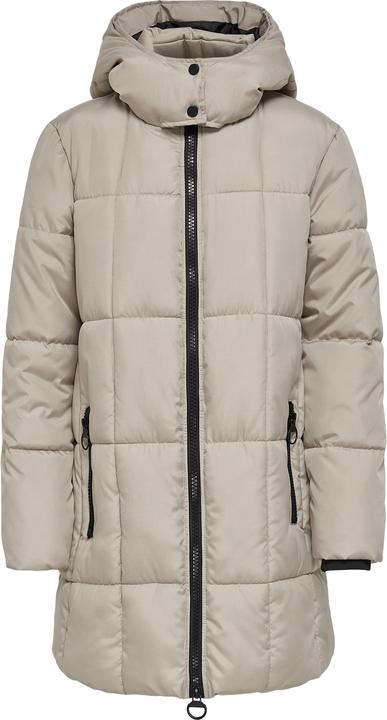 Produktbild JdY Kapuze Gerippte Ärmelbündchen Mantel Steppmantel (XS)