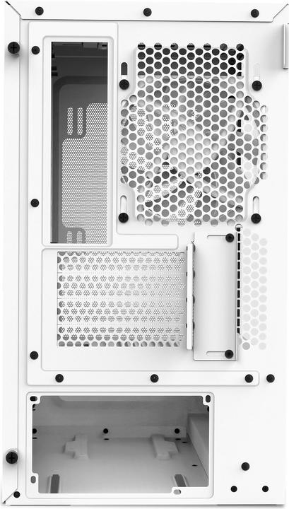 Produktbild NZXT H3 Flow (2025) All White Midi Tower ATX Gaming Gehäuse weiss mit Glasfenster (mATX, Mini-ITX)