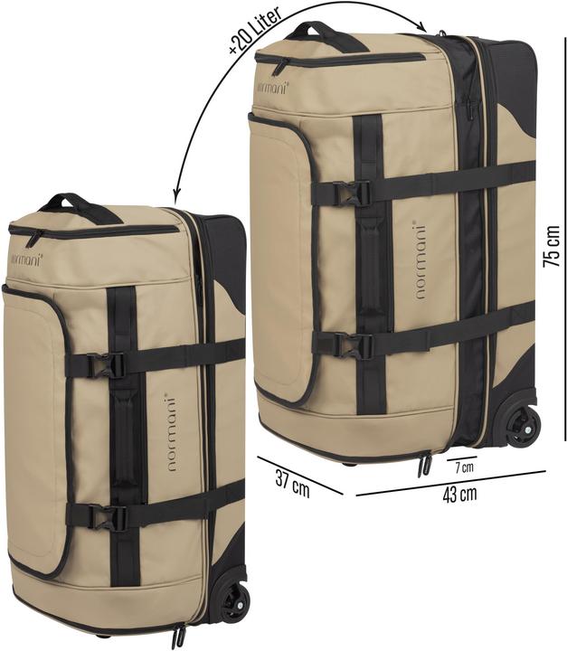 Produktbild Normani Reisetrolley 100-120 L Samara - 9831 (120 l)