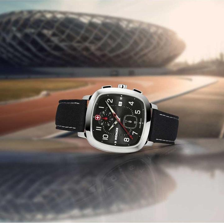 Actual product image Wenger 01.1933.108 Vintage Sport (Chronograph, Swiss made)