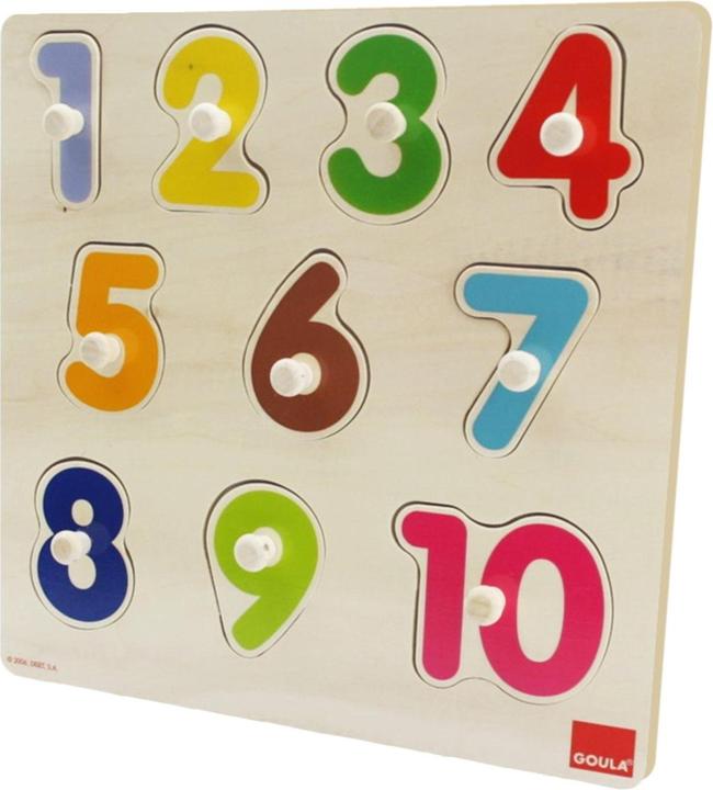 Immagine prodotto Goula Numeri del puzzle (10 pezzi)