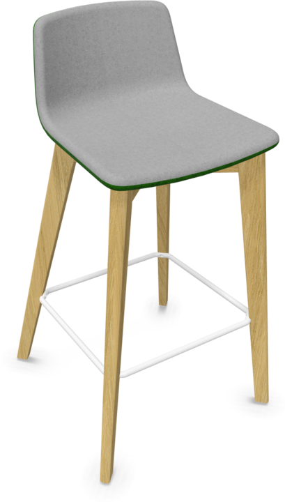 Grey, White, green melange, Ash natural light grey stained
