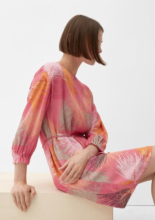 Actual product image s.Oliver Kleid Kleid mit Allover-Muster (36)