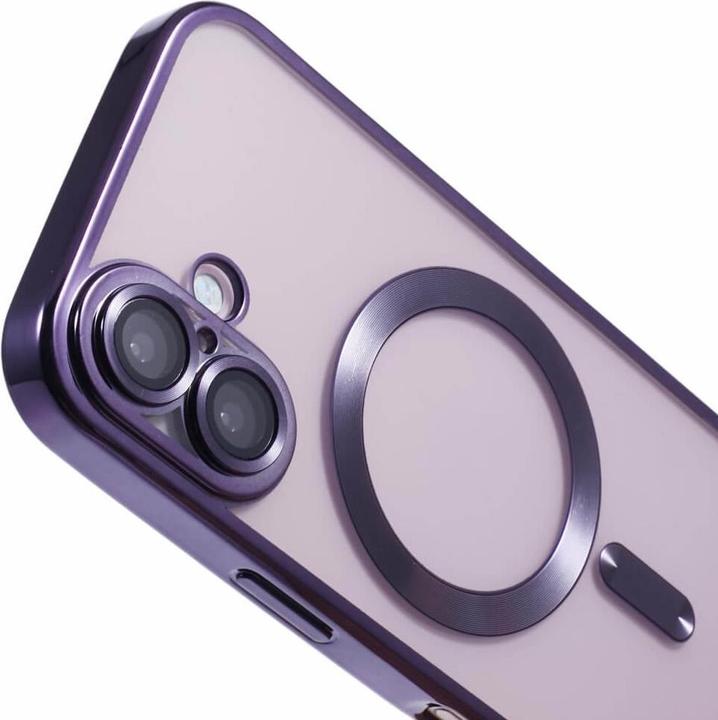 Produktbild Cover-Discount iPhone 16 Plus - Handyhülle mit metallischem Design & Kameraschutz (Apple iPhone 16 Plus)