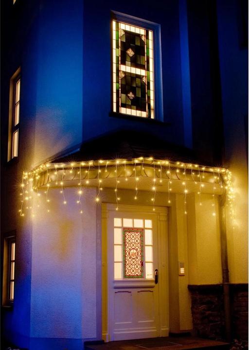 Actual product image Konstsmide LED Curtain of Lights Sleet (16.30 m)