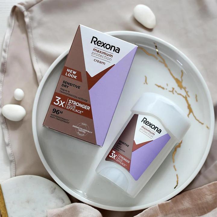 Actual product image Rexona Fresh Maximum Protection Sensitive (Crème, 45 ml)