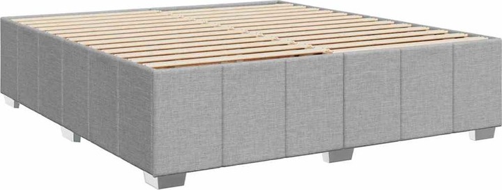 Image du produit VidaXL Bo x lit de saut avec matelas 200 x 200 cm Tissu (200 x 200 cm)