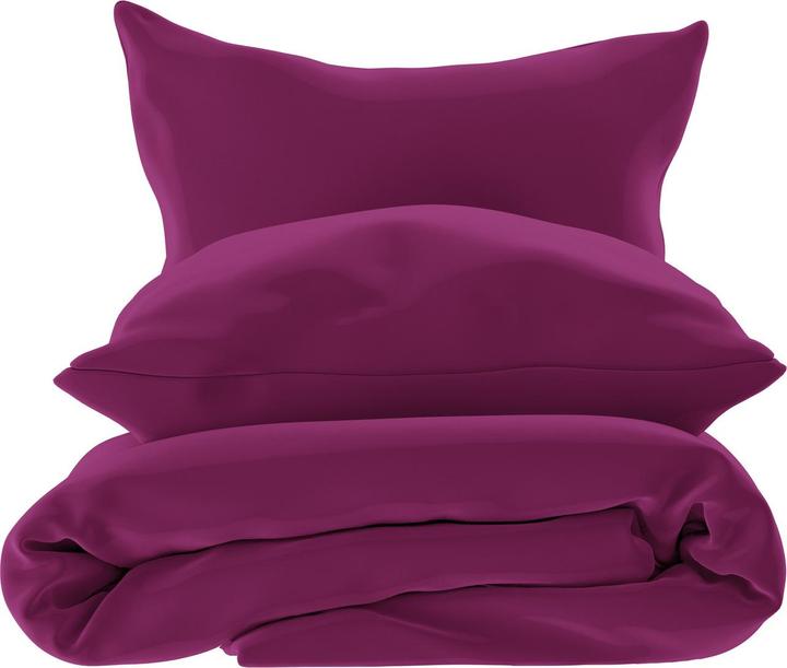 Image du produit Lotus Bettwaren Satin uni (Housse de couette, 160 x 240 cm)