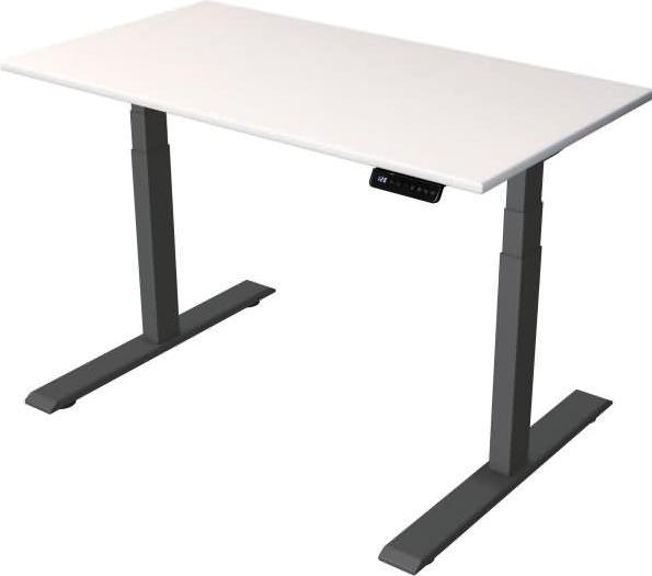 Actual product image Kerkmann Smart office height-adjustable desk white rectangular