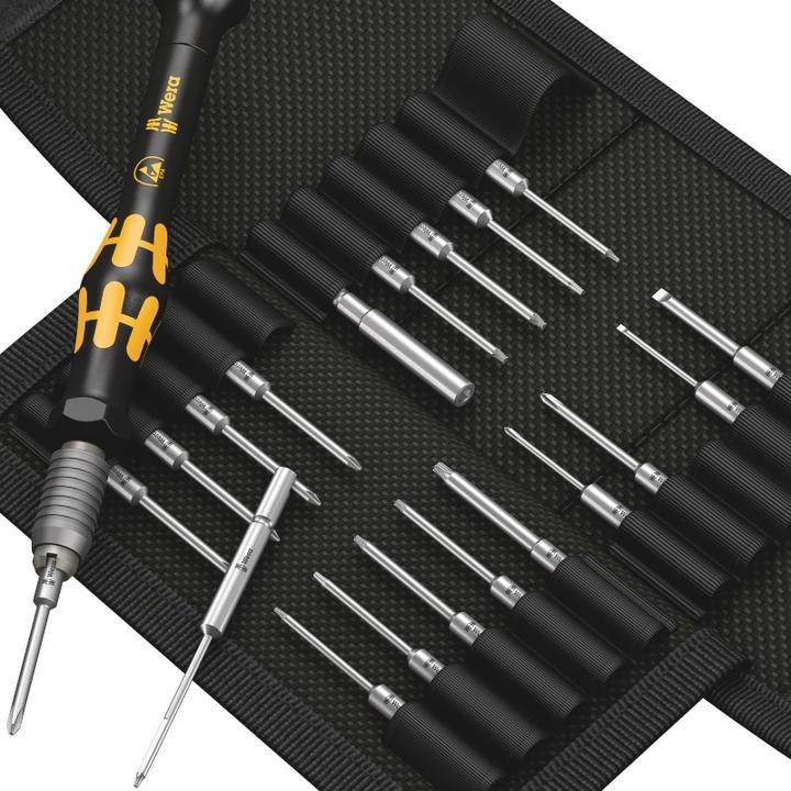 Actual product image Wera Kraftform Kompakt Micro-Set ESD/21 (44 mm)