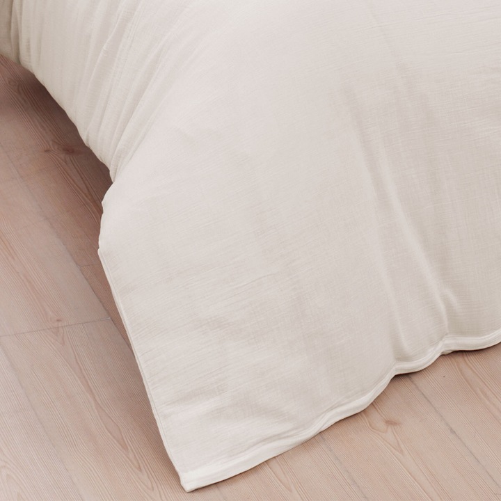Actual product image Traumschlaf Muslin Uni (Duvet cover, 80 x 80 cm, 240 x 220 cm)