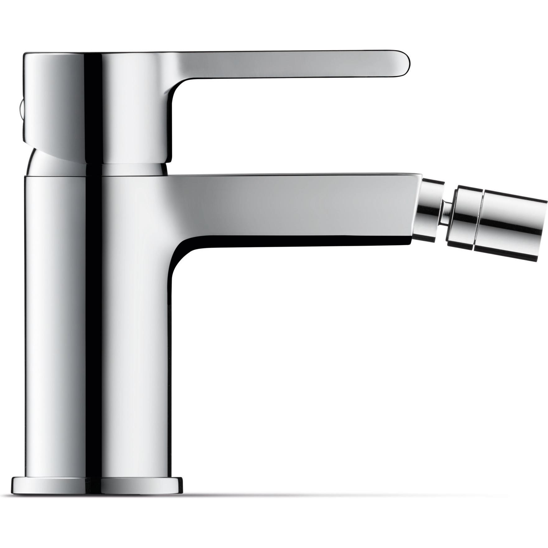 Thumbnail - Duravit, Badarmatur, Einhebel-Bidetmischer B.2 mit Zugstangen-Ablaufgarnitur chrom