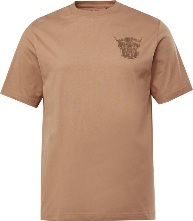 Actual product image JP1880 T-shirt, short sleeve, grill print, up to 8XL (4XL)