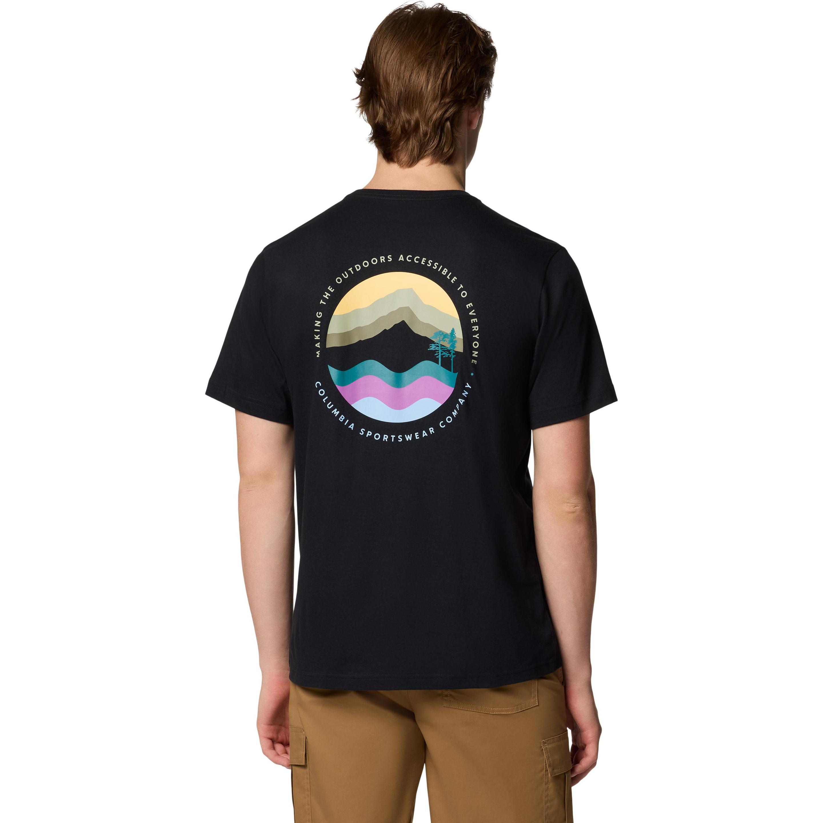 Thumbnail - Columbia, Herren, Shirt, Kettle River™ Outdoor Tee, Schwarz, (S)