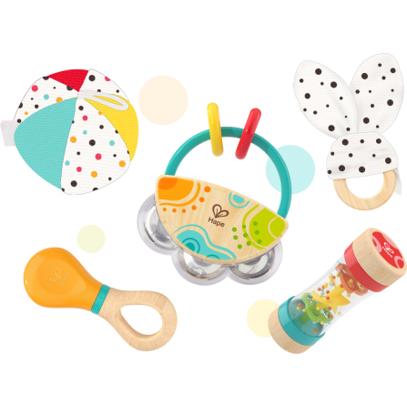 Thumbnail - Hape 5 in 1 Baby Sensory Set