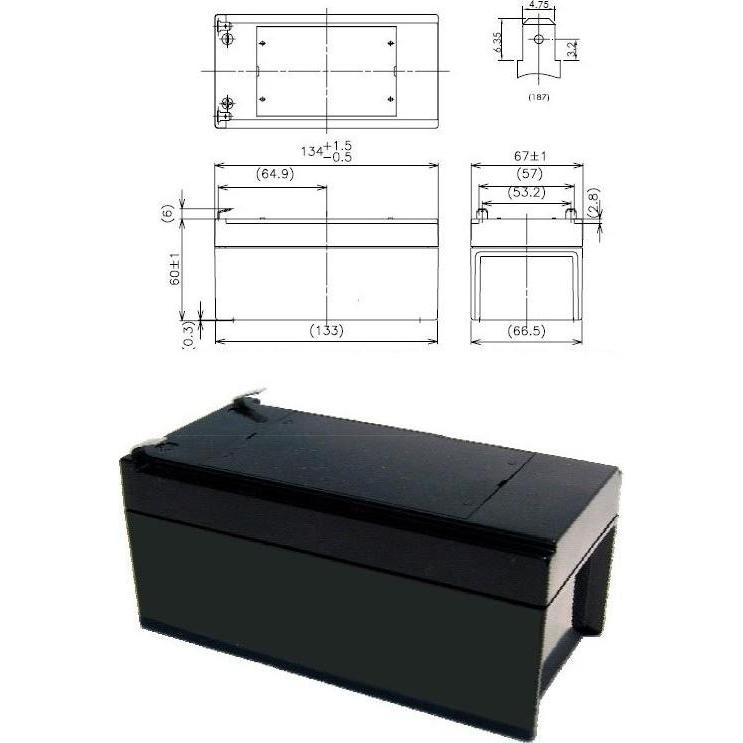 AccuCell, Werkzeugakku + Ladegerät, Akku passend für FERM Akku Florin, FTHTB-12V, HGA1002, 0412-07, FTHT-12V (12 V)