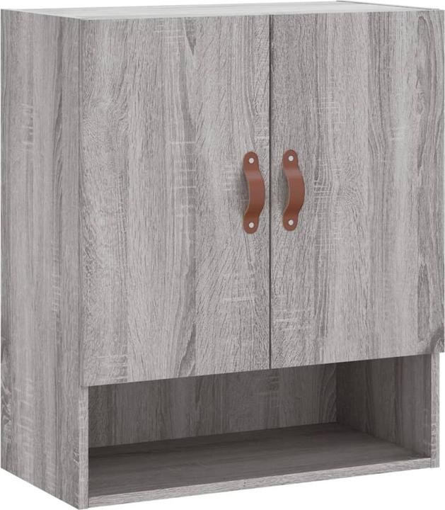 Immagine prodotto vidaXL Armadio a muro Grigio Sonoma 60x31x70 cm prodotto in legno derivato, colore (60 x 31 x 70 cm)