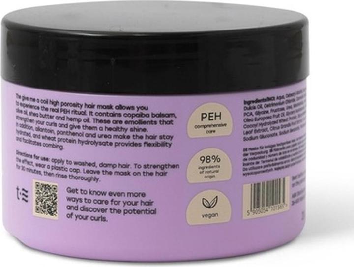 Produktbild Twisty Give Me A Coil Mask For High Porosity Curly Hair 250Ml (250 ml)