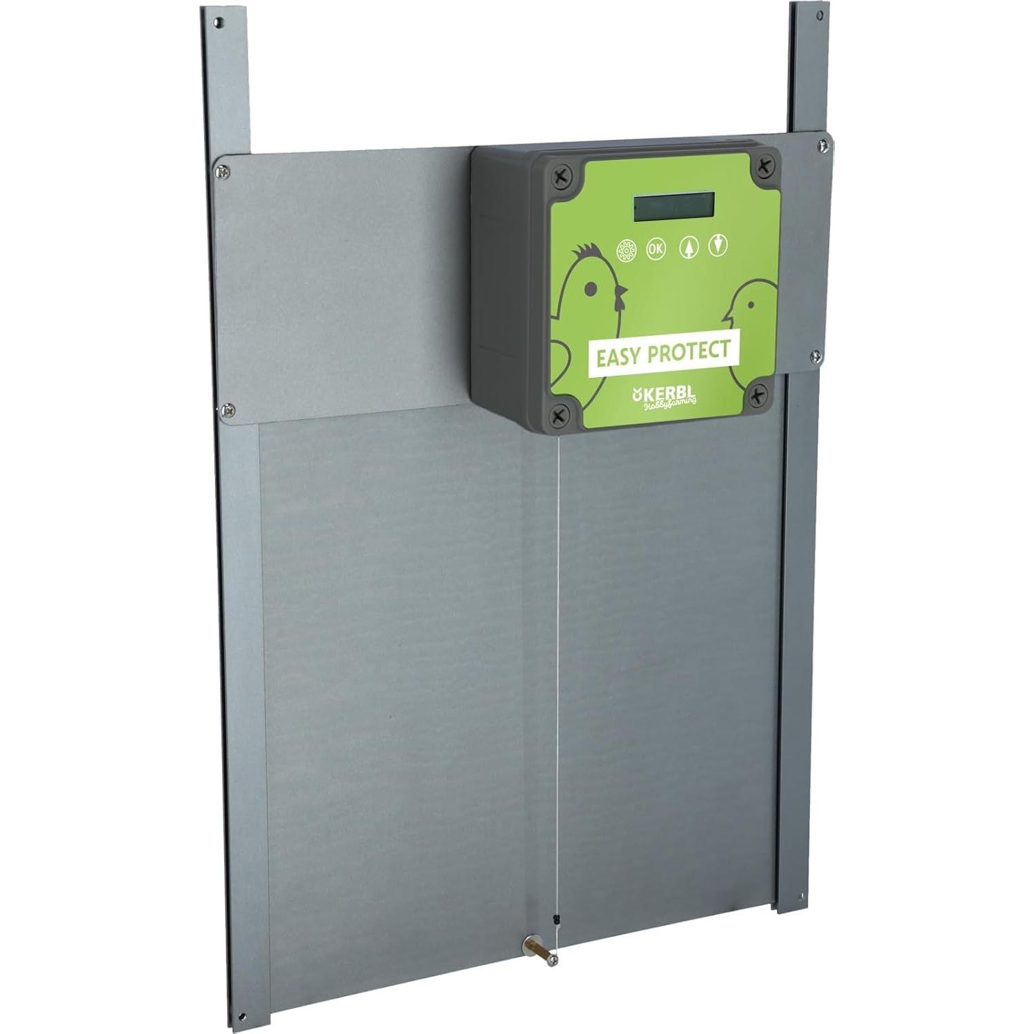 Comparer les prix de Porte de poulailler avec unité de contrôle pour porte Kerbl Easy Protect