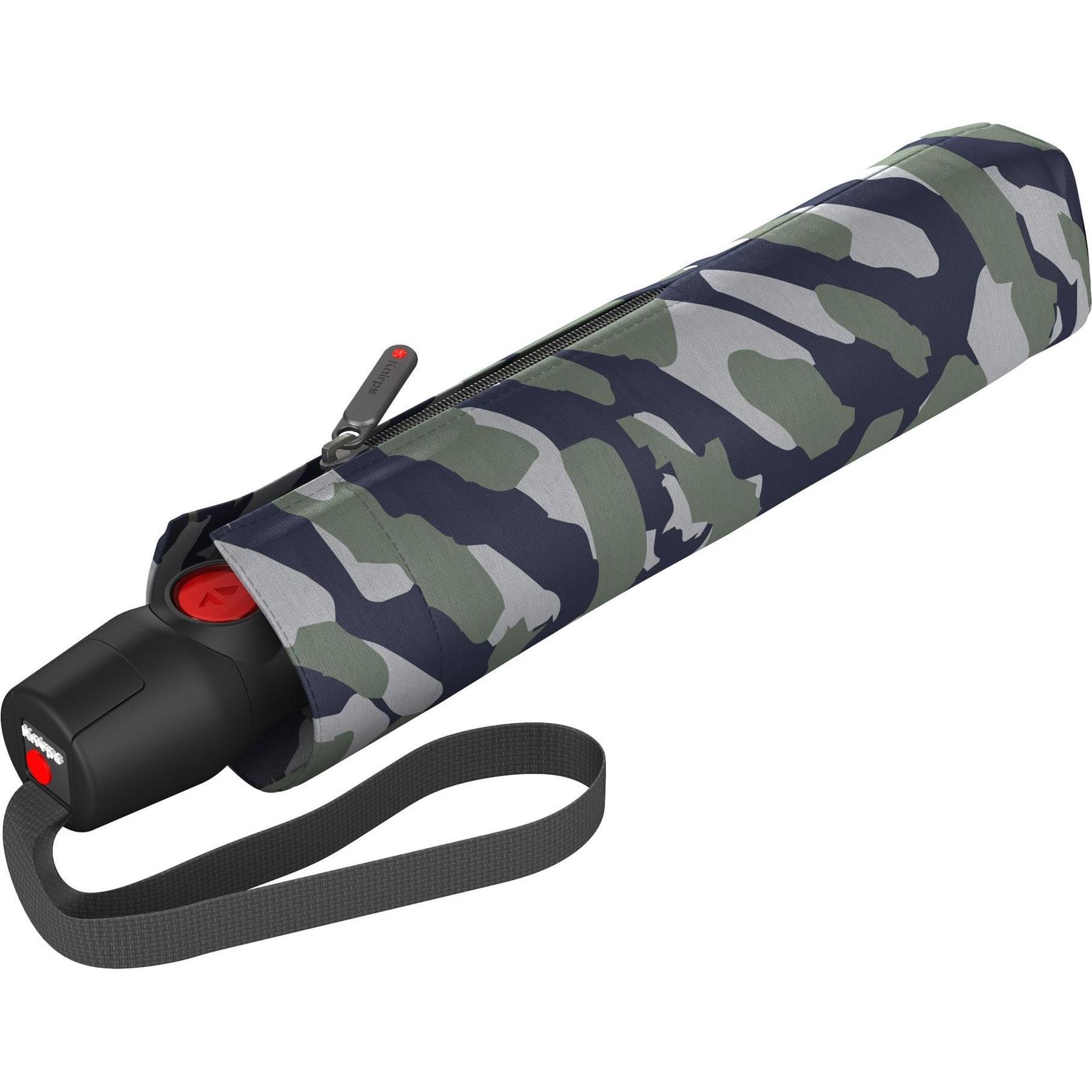 Thumbnail - Knirps, Damen, Regenschirm, T.200 medium duomatic Taschenschirm 6 cm, Blau