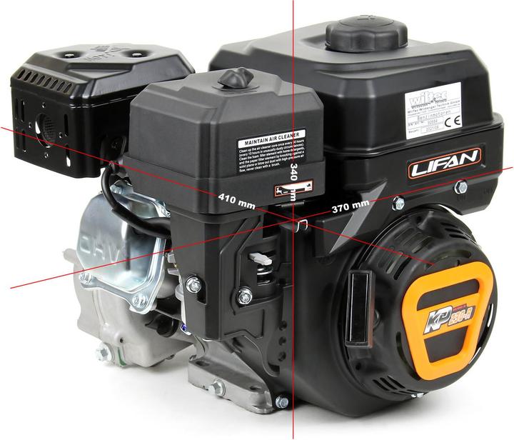 Produktbild Wiltec LIFAN KP230-R 22mm Benzinmotor Einzylinder 6,5PS Motor Ölbadkupplung Baumaschine (Gartenmaschinen Ersatzteile)