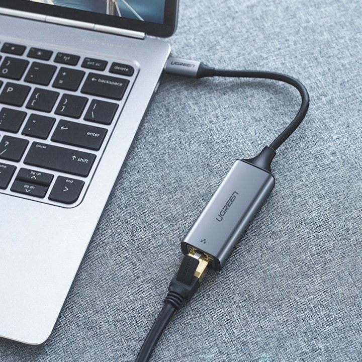 Actual product image Ugreen Gigabit Ethernet Adapter (USB-C 3.1 Gen 1, RJ45 (1x))