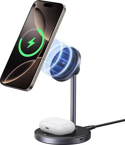 Produktbild Ugreen W710 2-in-1 inductive charger for Iphone, AirPods (25 W)