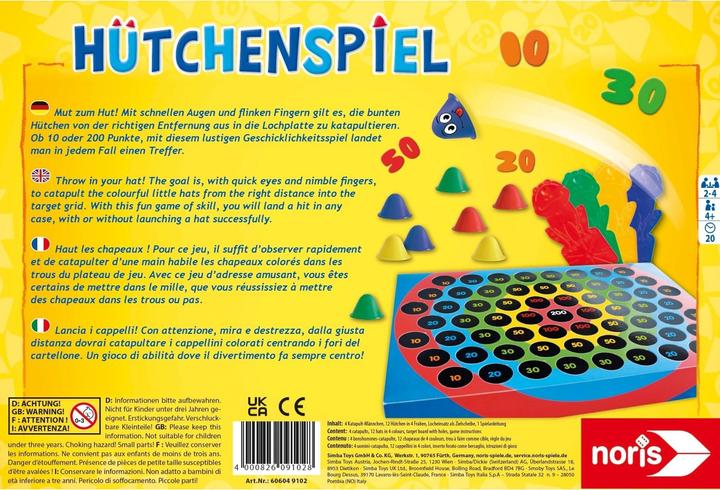 Noris Shell game (French, German, 2 - 4 Players)