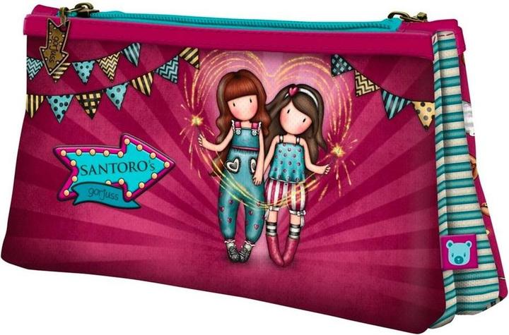 Produktbild Santoro Penalas Doppeltes Bleistiftetui, Kosmetiktasche, Tasche – Gorjuss – Feuerwerk
