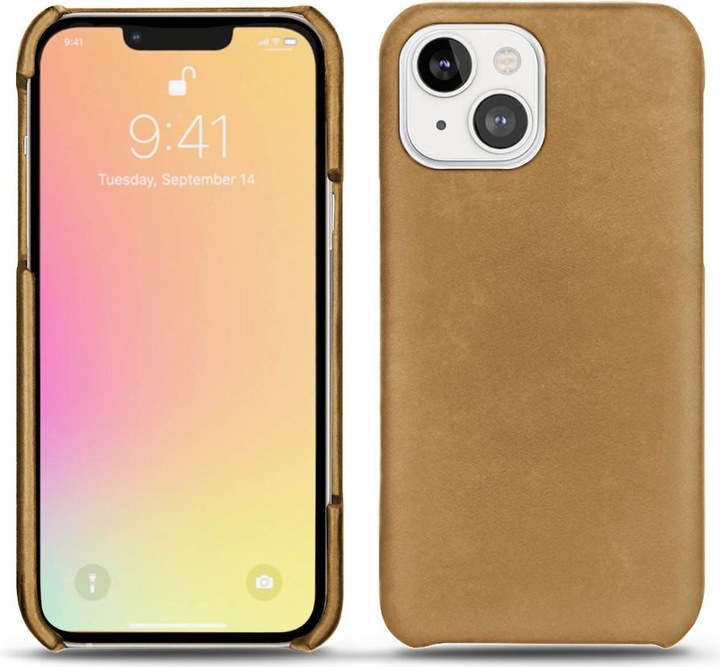 Noreve Lederschutzhülle (Apple iPhone 13 mini)