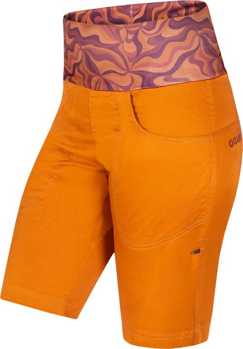 brown leather, Orange