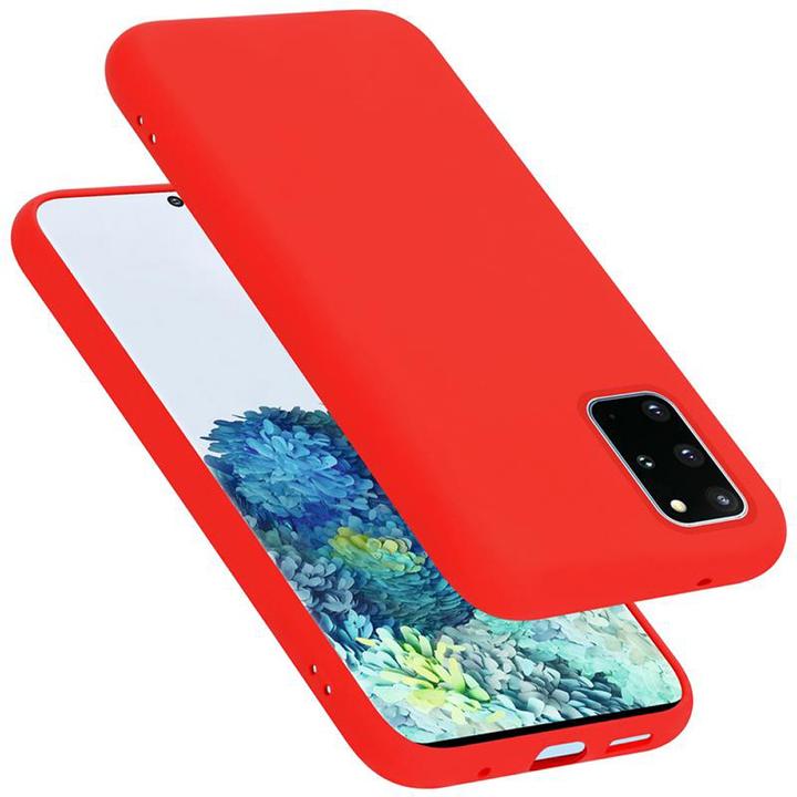 Cadorabo TPU Liquid Silicone Case Cover (Samsung Galaxy S20+)