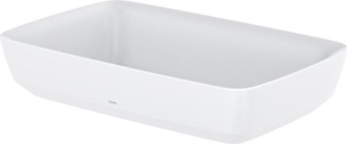 TOTO CE Countertop washbasin 60cm o HL m ÜL u Schaftvent eck we matt (380 mm, 600 mm)