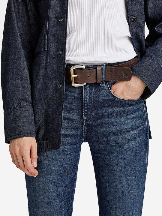 Actual product image G-Star Dast Belt Dark Brown/Oxide Stone (100)