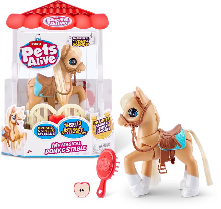 Zuru Magic pony in the stable