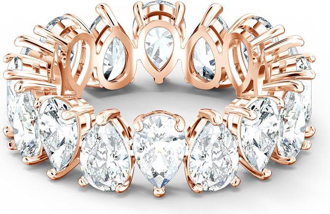 Actual product image Swarovski Vittore Pear Ring Rosé 52 (52)