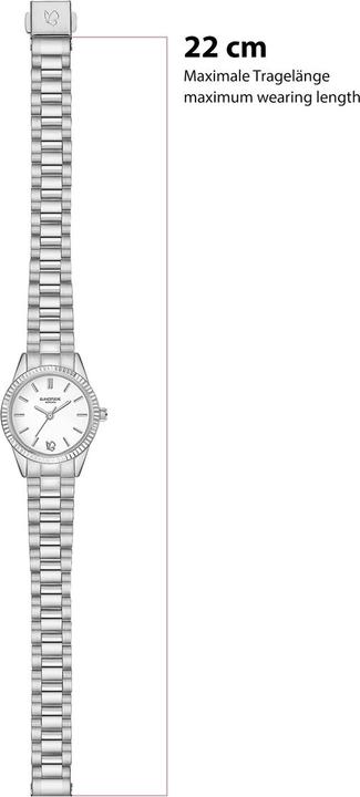 Actual product image Glanzstücke München Damen Quarzuhr silber Edelstahl silber - 38008 (25 mm)
