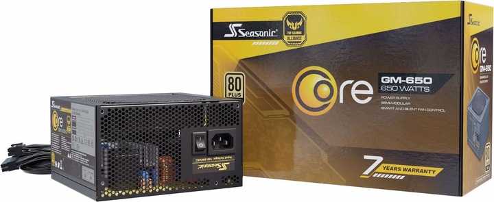 Actual product image Seasonic Core GM (650 W)