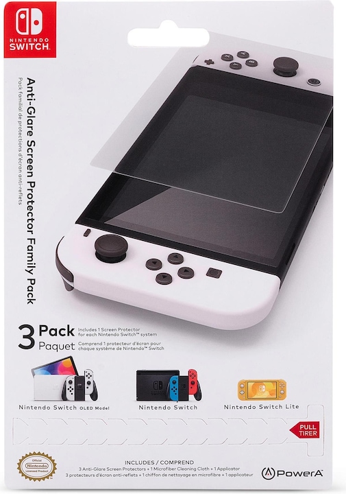Immagine prodotto PowerA Protezione dello schermo antiriflesso (Switch, Switch OLED, Switch Lite)