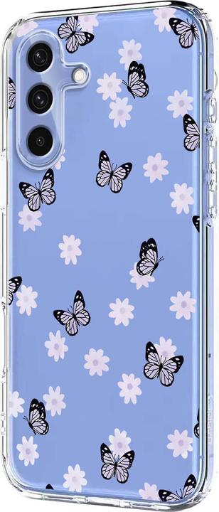 Immagine prodotto Cover-Discount Galaxy S25 FE - Silikon Gummi Hülle Blumen (Samsung Galaxy S25 FE)