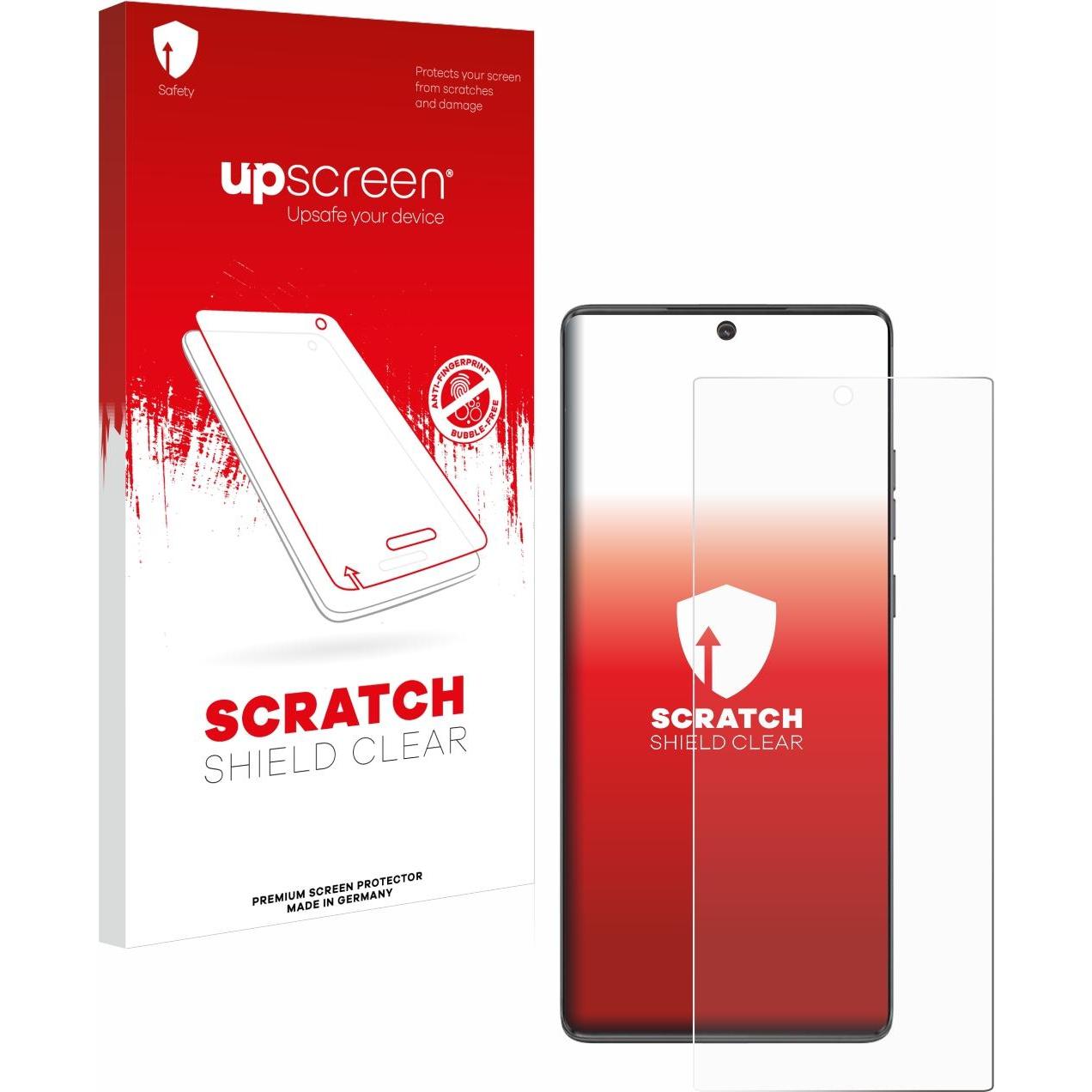 upscreen Scratch Shield Displayschutz (1 Stück, Motorola Moto G85), Smartphone Schutzfolie, Transparent