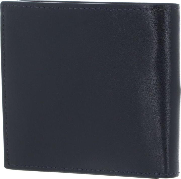 Actual product image Ted Baker Embossed Corner Leather Bifold Coin Wallet