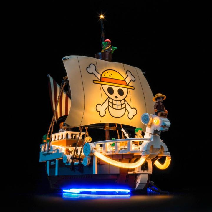 Immagine prodotto BrickBling LED Licht Set für LEGO One Piece: Das Piratenschiff Flying Lamb (75639)