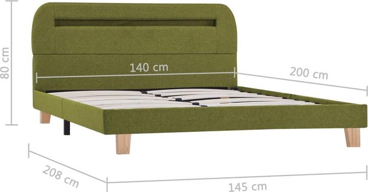 Immagine prodotto vidaXL Bettgestell (160 x 200 cm)