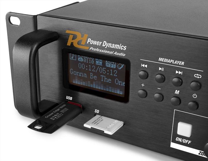 Produktbild Power Dynamics PDV240MP3 4-Zonen Mischer (Verstärker)