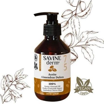 Productafbeelding Savine Derm Premium Süssmandelöl für die Schwangerschaft, 100% rein und natürlich